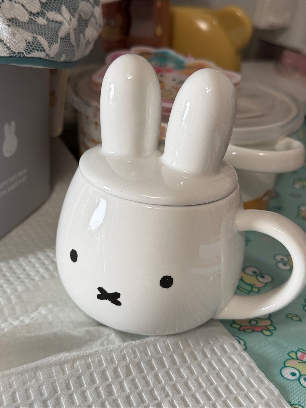 Miffy Mug with Lid NEW